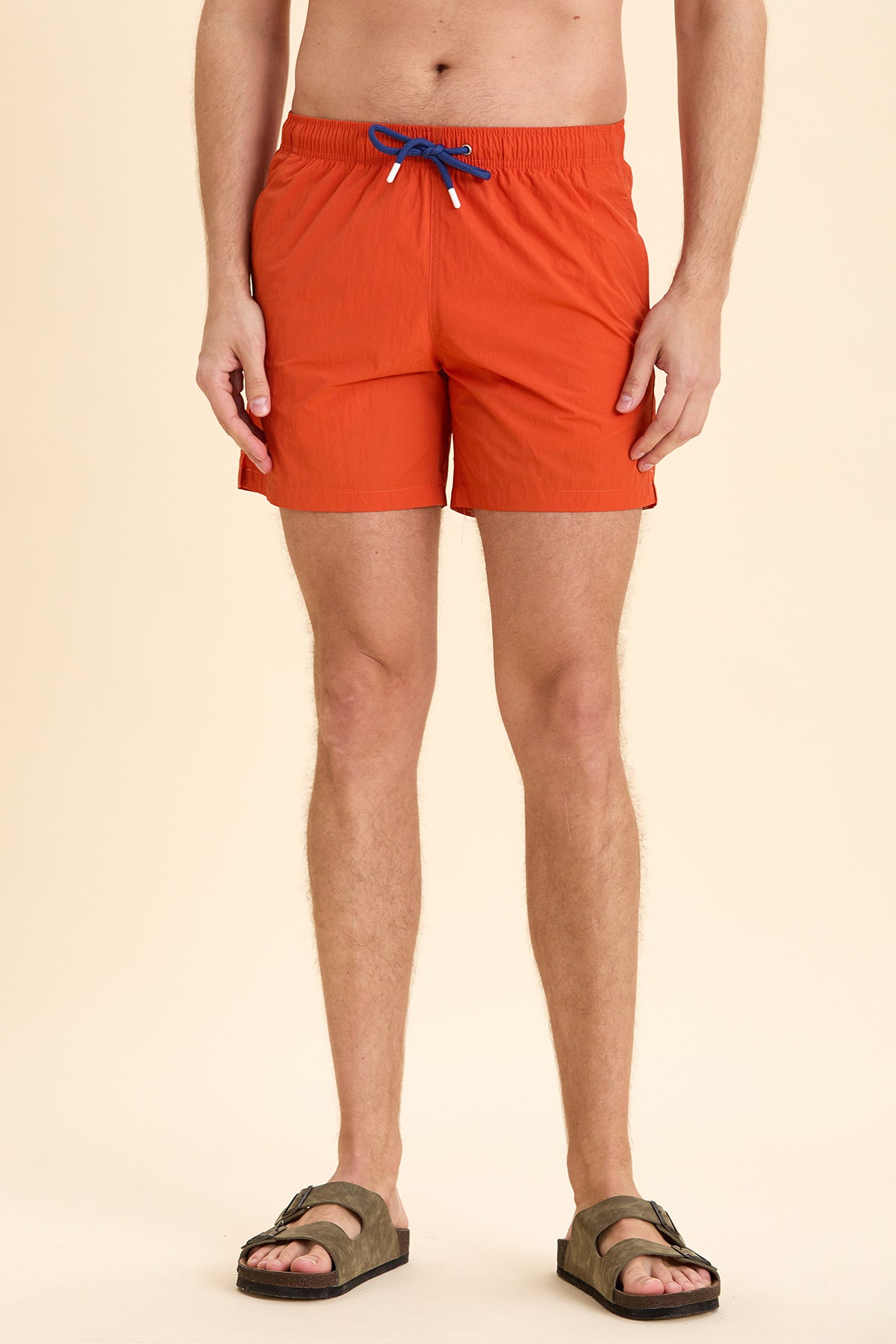 Orange Swim Shorts