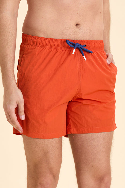 Orange Swim Shorts