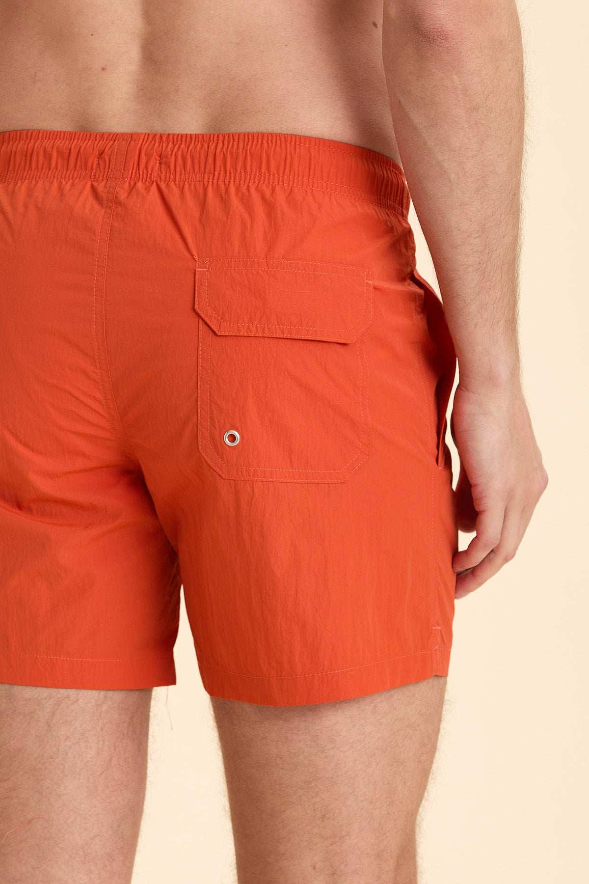 Orange Swim Shorts